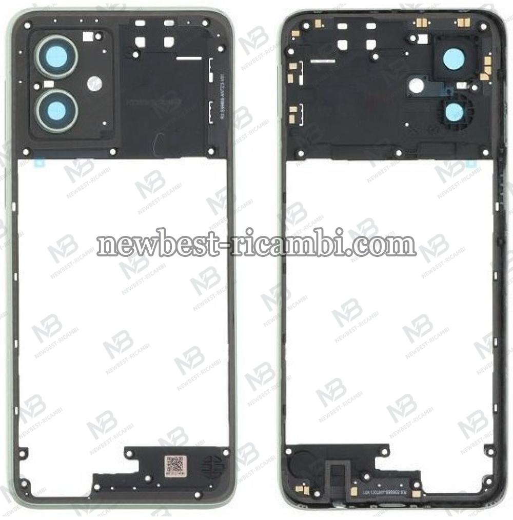 Moto G54 5G XT2343 Frame B + Side Key Mint Green
