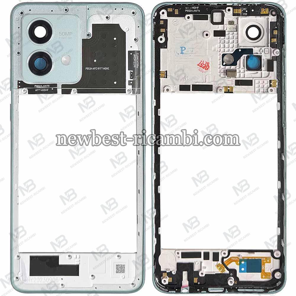 Moto G84 5G XT2347 Frame B + Side Key Blue