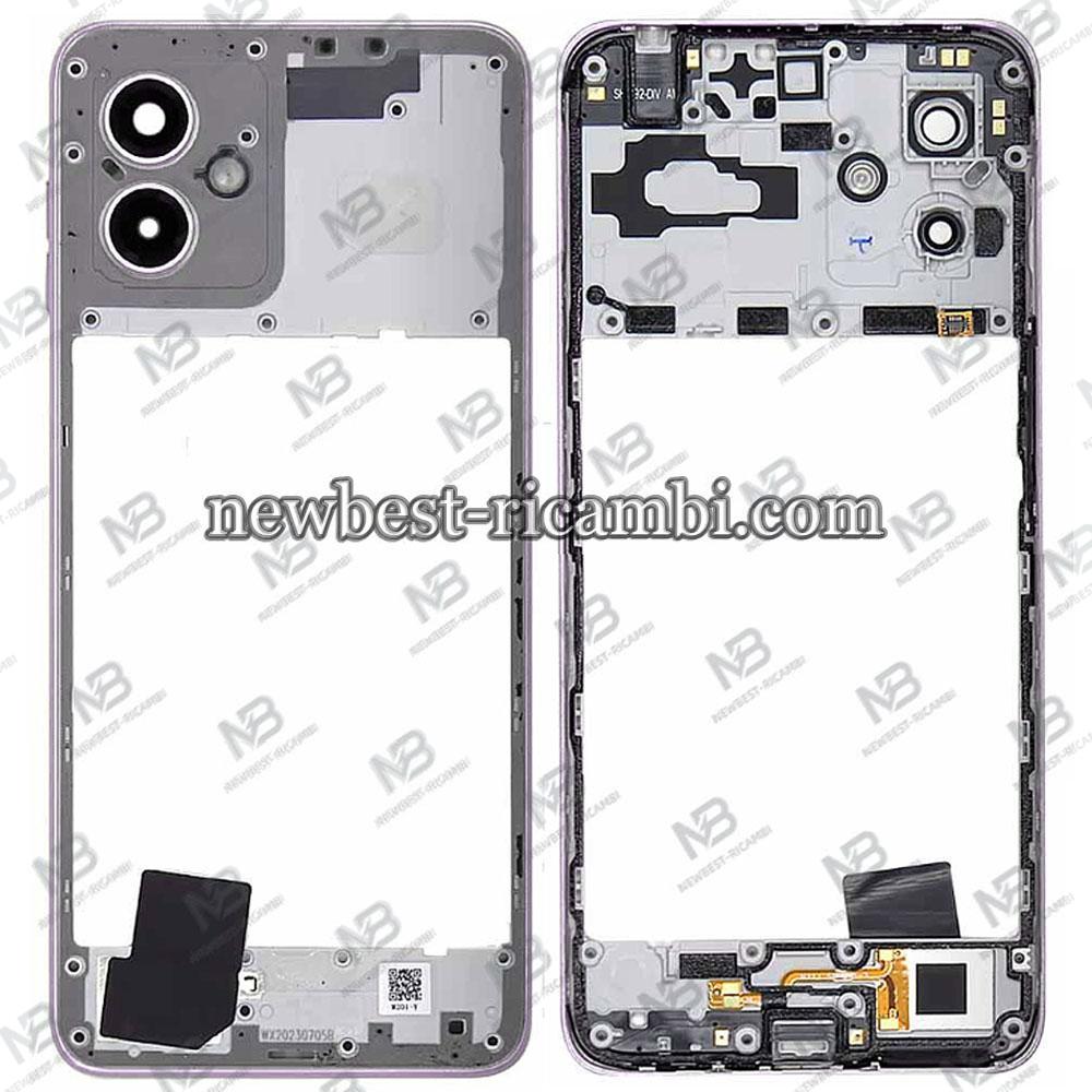 Moto E14 Frame B + Camera Glass + Side Key Purple