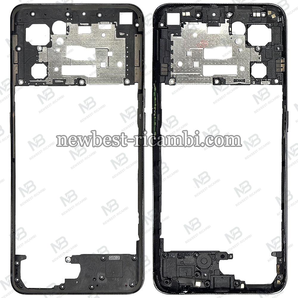 Oppo Reno 7 5G (CPH2371) Frame B + Side Key Black