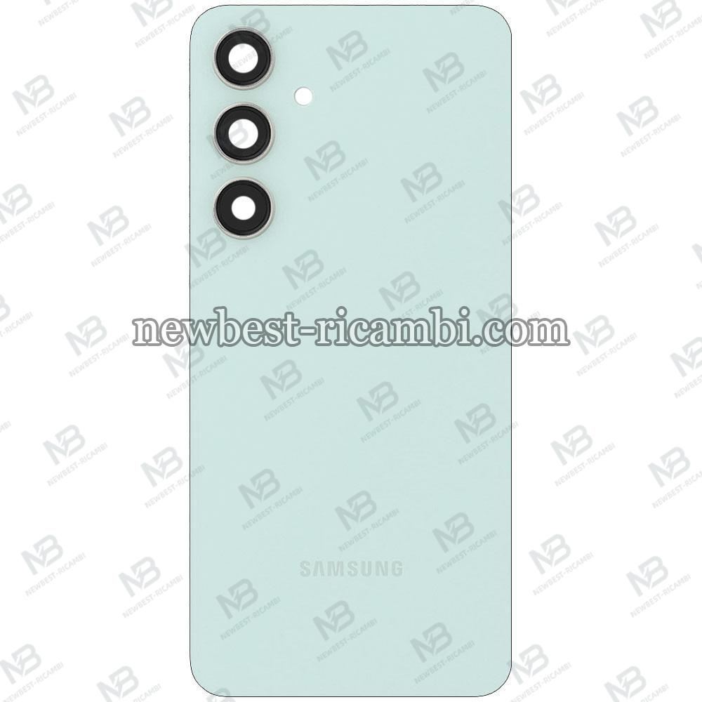 Samsung Galaxy S24 FE S721 Back Cover + Camera Glass Green