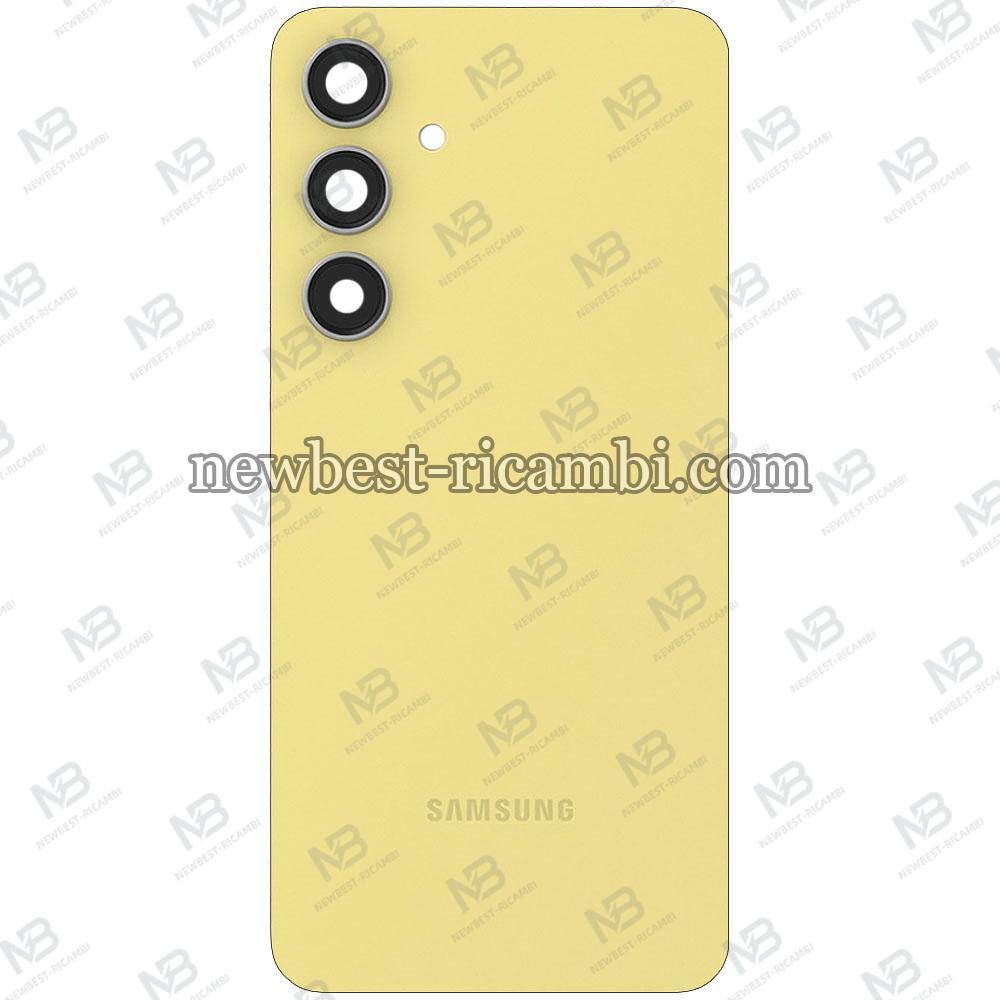 Samsung Galaxy S24 FE S721 Back Cover + Camera Glass Yellow