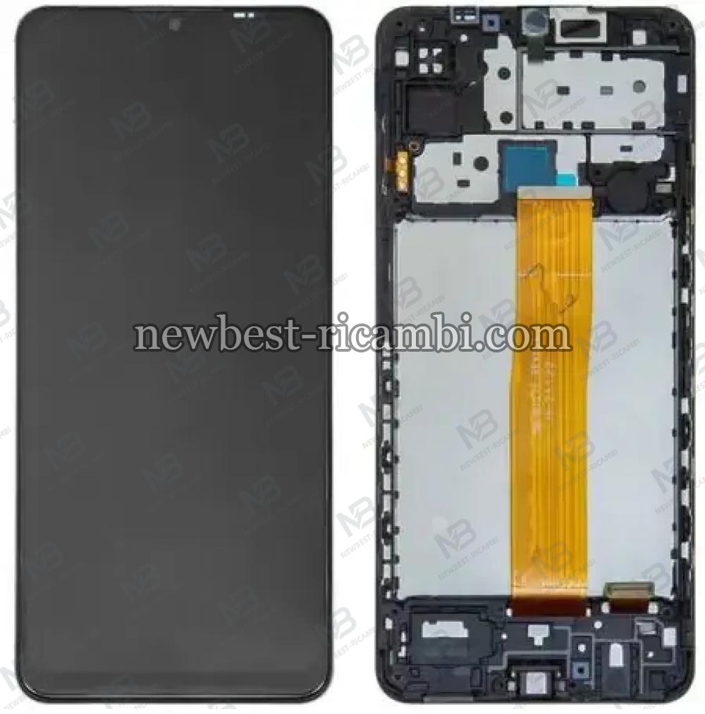 Samsung Galaxy M12 2021 M127 Touch+Lcd+Frame Black