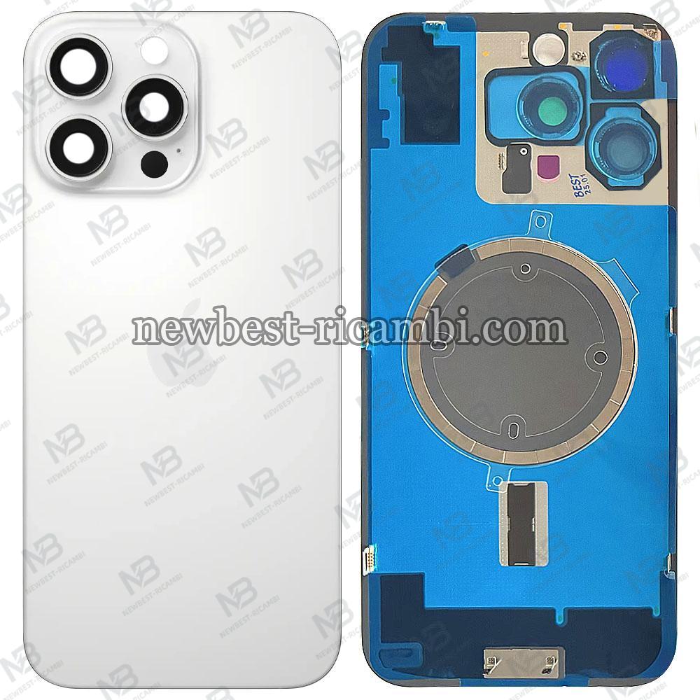 iPhone 16 Pro Max Back Cover White Titanium