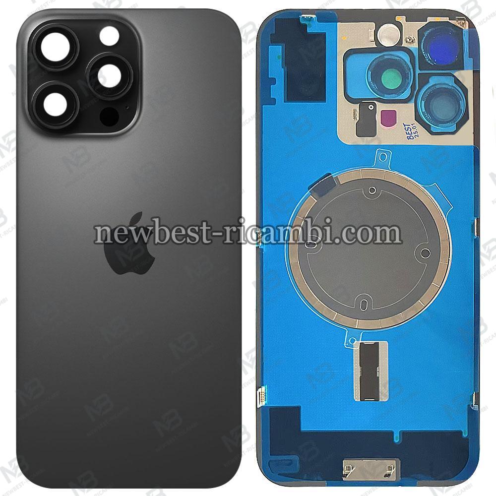 iPhone 16 Pro Max Back Cover Black Titanium