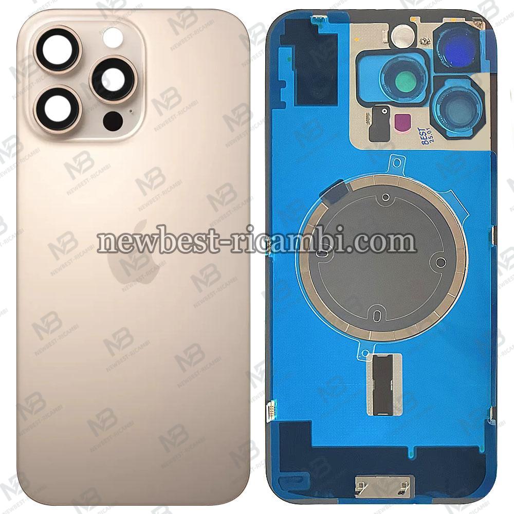 iPhone 16 Pro Max Back Cover Desert Titanium