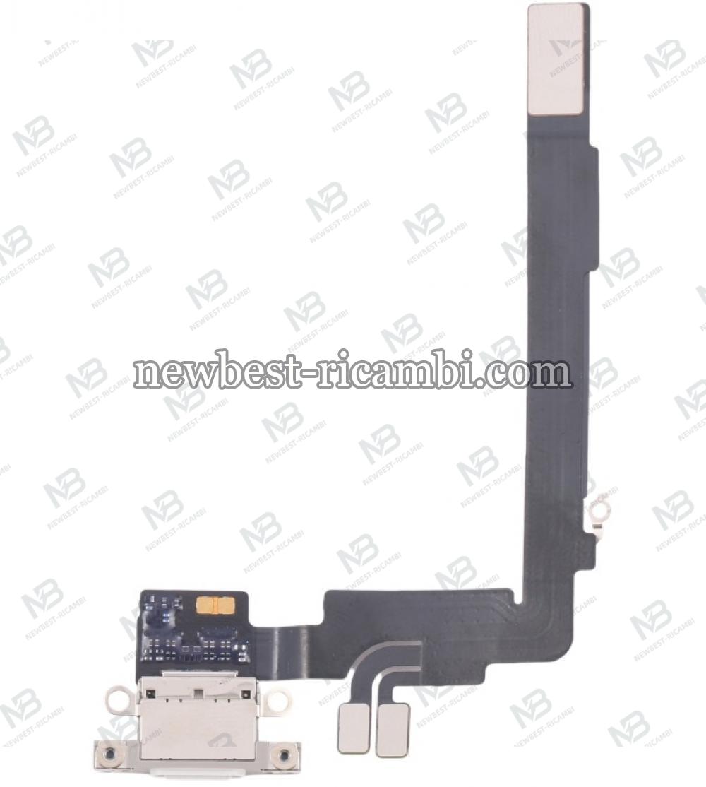iPhone 16 Pro Max Flex Dock Charge White 