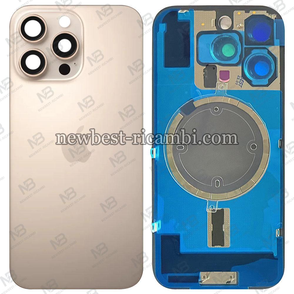 iPhone 16 Pro Back Cover Desert Titanium
