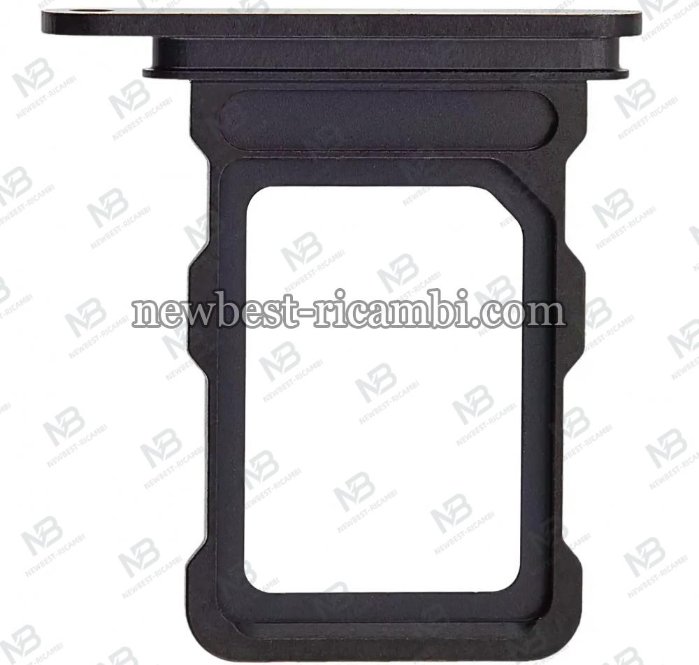 iPhone 16 Pro Sim Tray Black Titanium