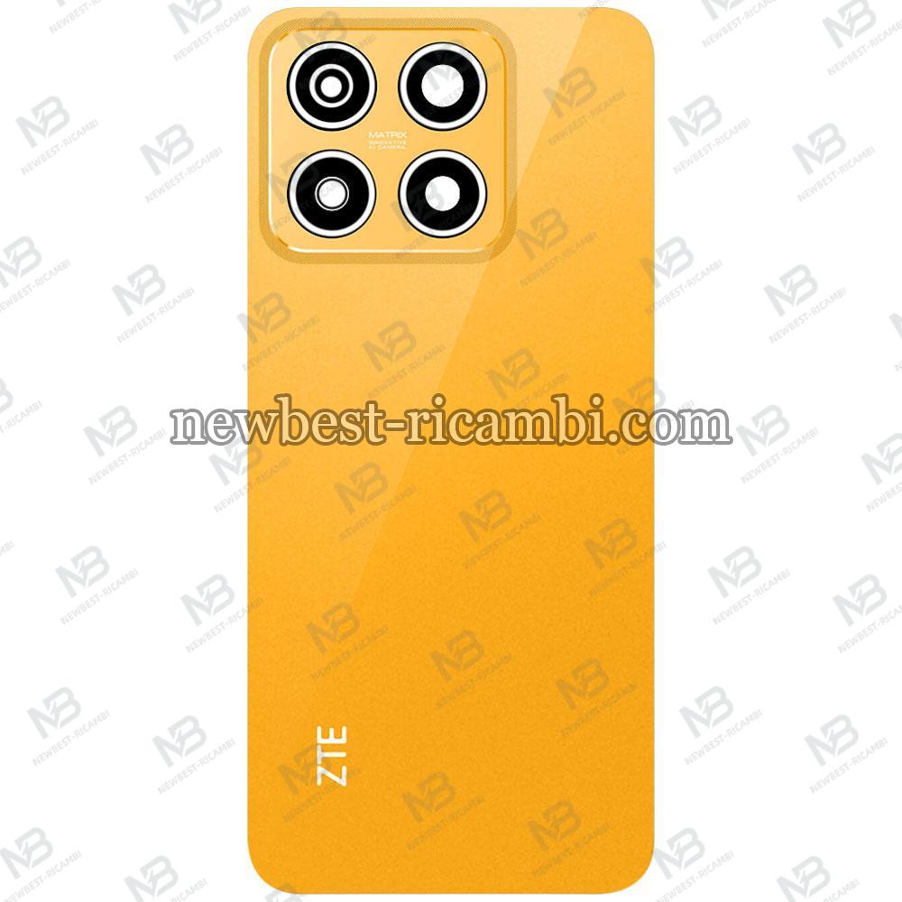 ZTE Blade A55 Back Cover + Camera Glass Orange
