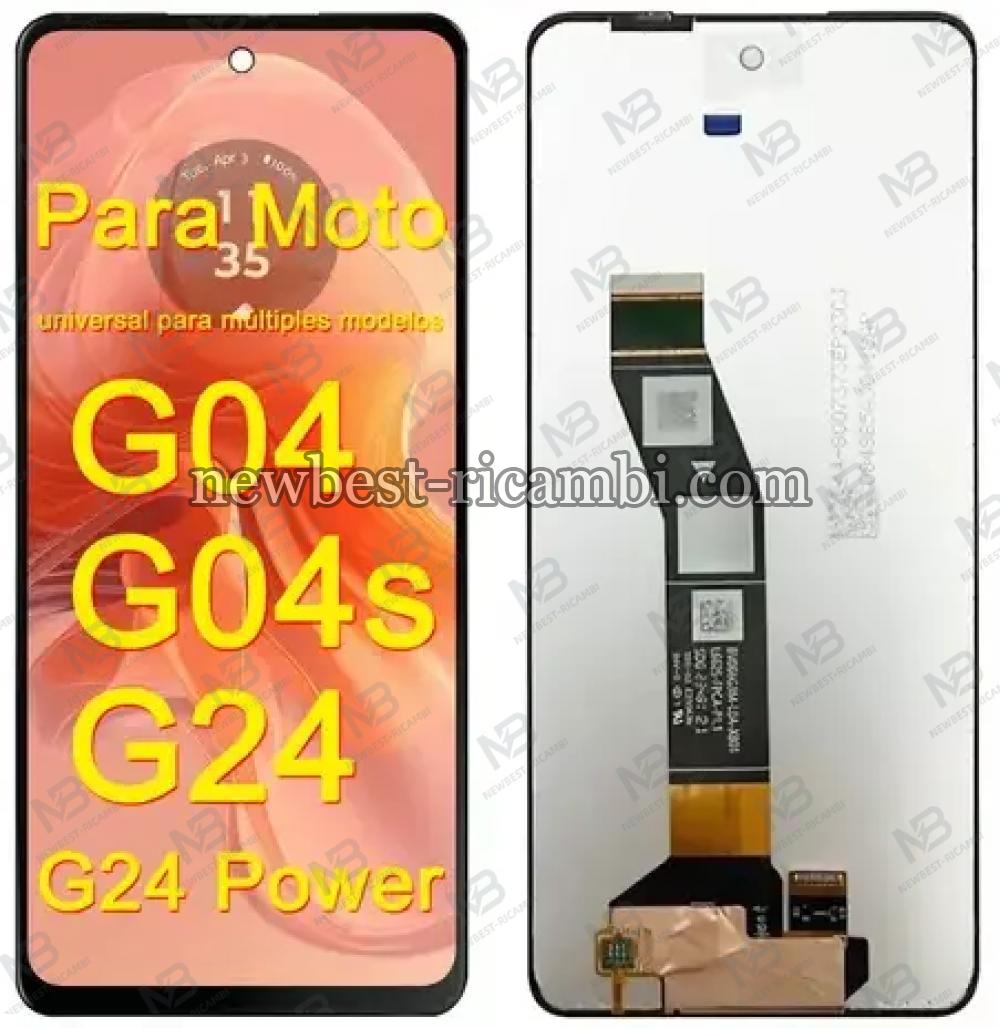 Motorola Moto G04S Touch + Lcd Black