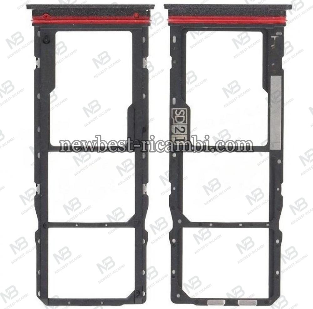 Motorola Moto G04S Sim Tray Black