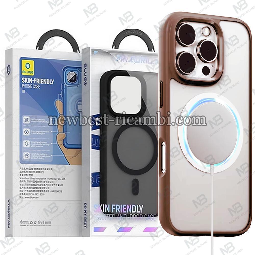Blueo Skin Friendly Frosted Anti-Drop Case - iPhone 16 Pro Rose Gold In Blister