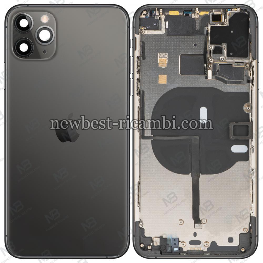 iPhone 11 Pro Max Back Cover + Frame Space Grey Dissembled Grade A Original