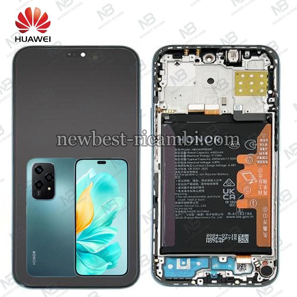 Huawei Honor 200 Lite 5G (LLY-NX1) Touch + Lcd + Frame Green / Cyan Lake Service Pack