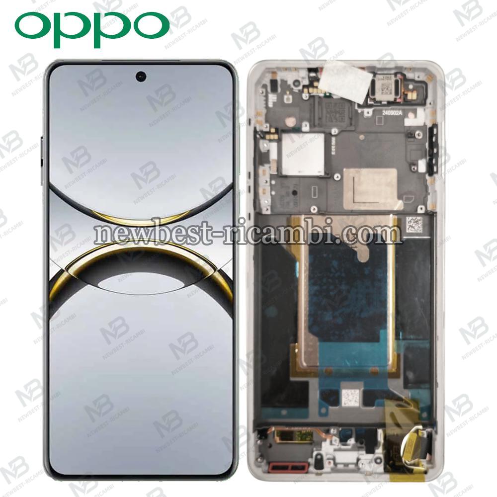 Oppo Find X8 Pro (CPH2659) Touch + Lcd + Frame White Service Pack