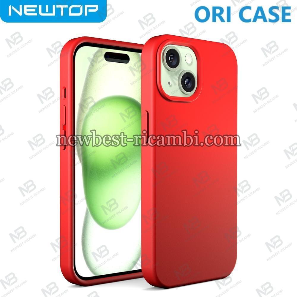 NEWTOP ORI CASE COVER APPLE IPHONE 15 (APPLE - Iphone 15 - Rosso)