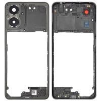 Moto E14 Frame B + Camera Glass + Side Key Gray