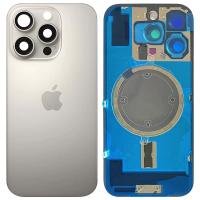 iPhone 16 Pro Back Cover Natural Titanium
