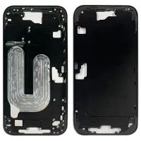 iPhone 16 Plus Middle Frame + Side Key Black