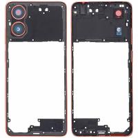 Motorola Moto G04S Frame B + Side Key Orange