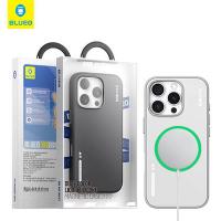 Blueo Dual-Color Liquid Silicone Magnetic Case iPhone 16 White In Blister