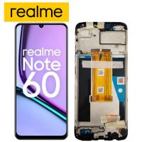 Realme Note 60 4G (RMX3933) Touch + Lcd + Frame Black Service Pack