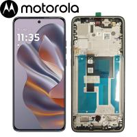 Motorola Edge 50 Neo 5G (XT2409) Touch + Lcd + Frame Gray / Grisaille Service Pack