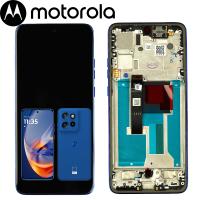 Motorola Edge 50 Neo 5G (XT2409) Touch + Lcd + Frame Blue Service Pack