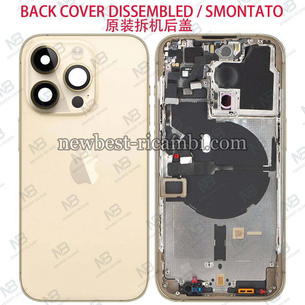 iPhone 14 Pro Back Cover + Frame Gold Dissembled Grade A Original