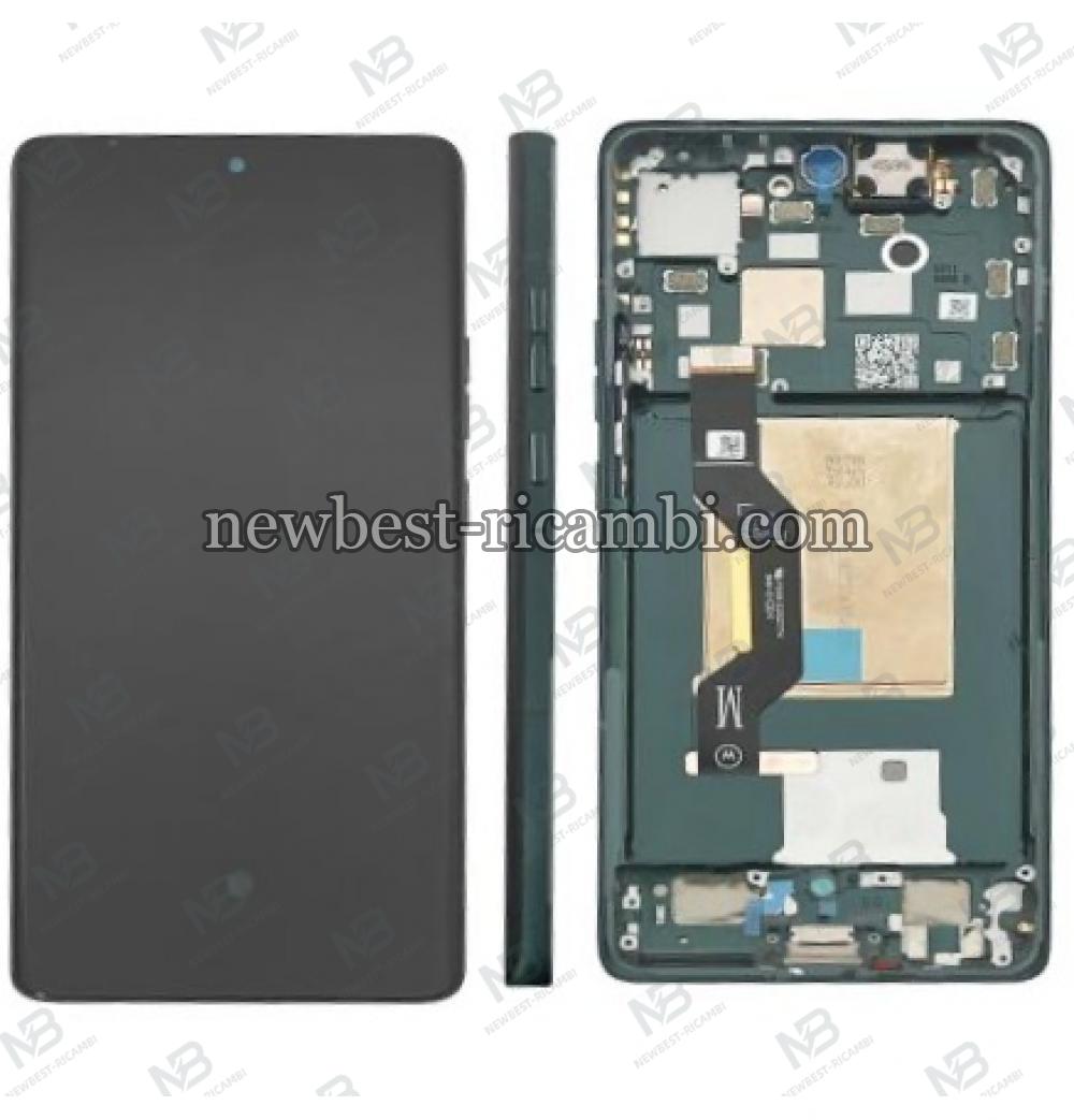 Motorola Edge 50 5G (XT2407) Touch + Lcd + Frame Green Original