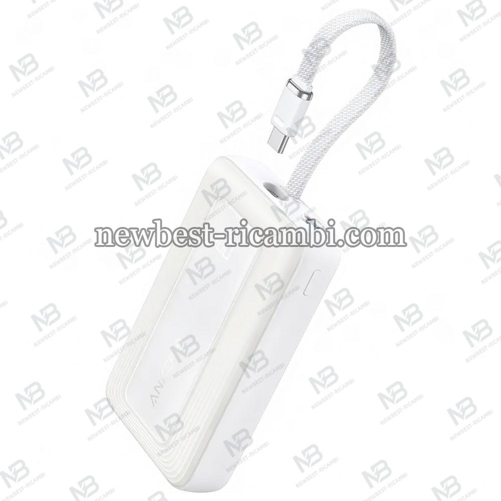 Powerbank Anker Zolo 10000mAh 30W QC + PD White A1688H21 in Blister