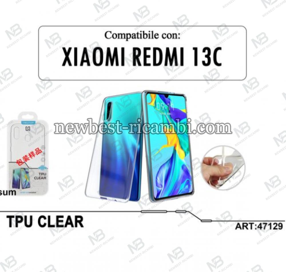 TPU CLEAR COVER XIAOMI REDMI 13C 4G Trasparente