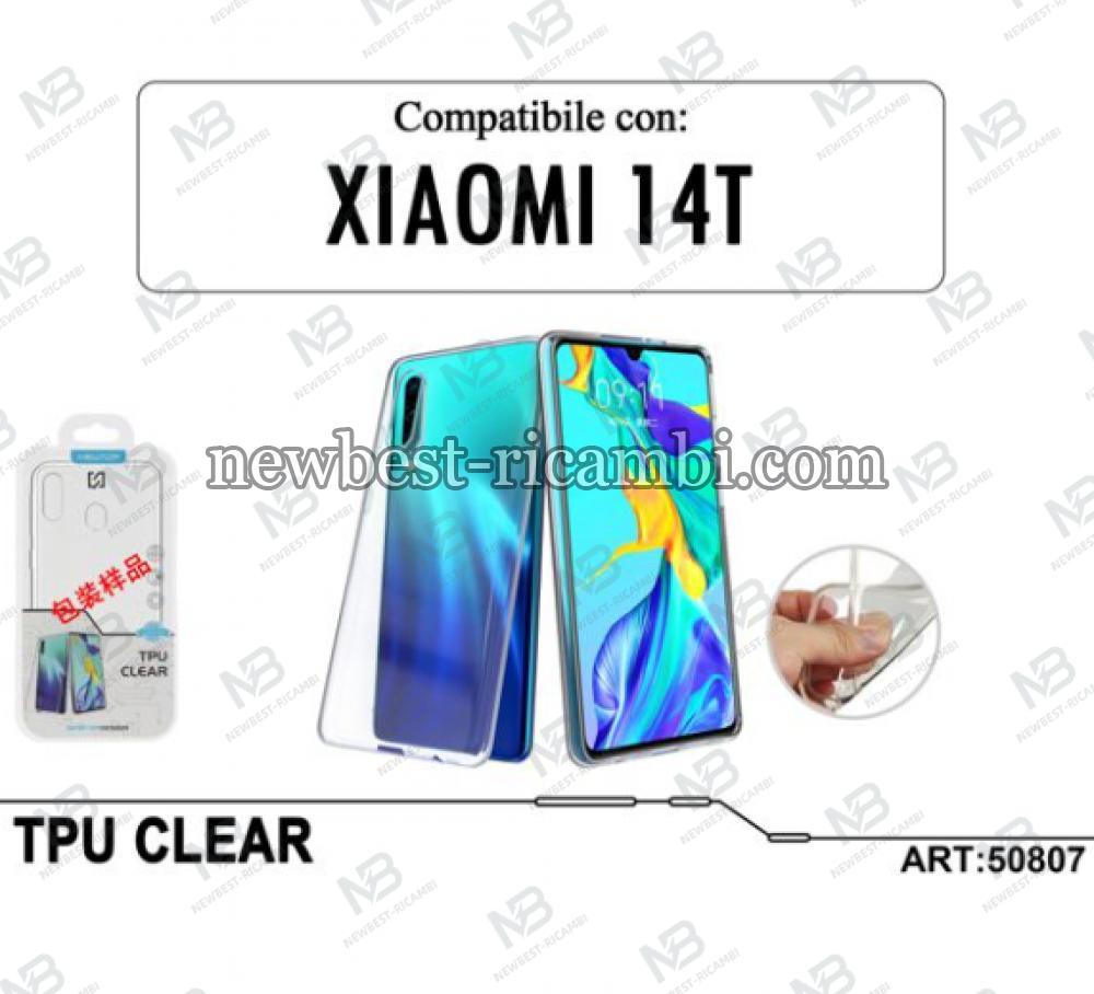 TPU CLEAR COVER XIAOMI 14T Trasparente