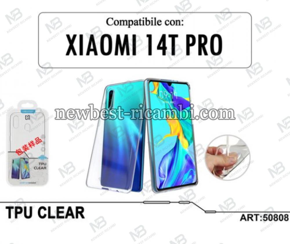 TPU CLEAR COVER XIAOMI 14T PRO Trasparente