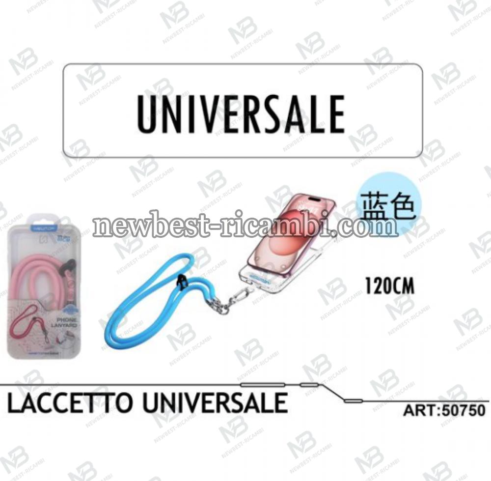 NEWTOP CV37  LACCETTO UNIVERSALE 120CM Azzurro