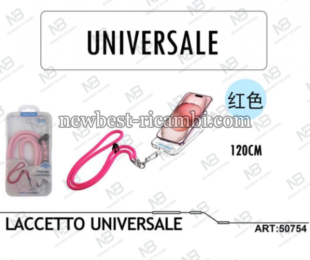NEWTOP CV37  LACCETTO UNIVERSALE 120CM Rosso
