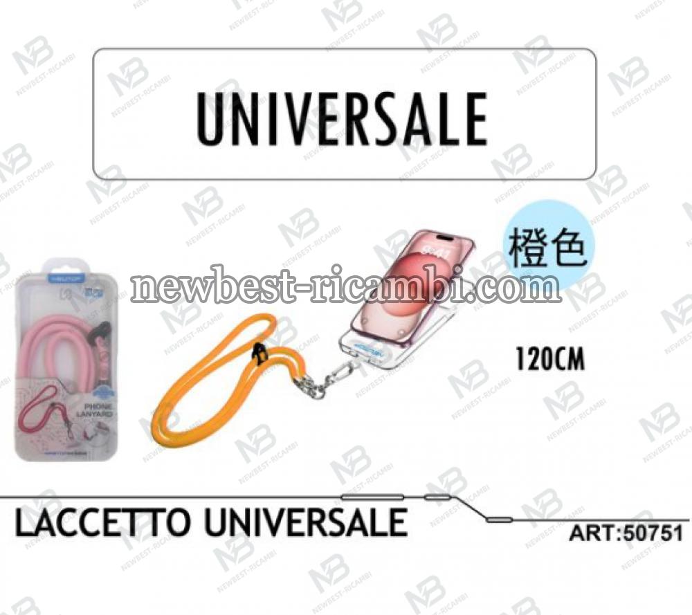 NEWTOP CV37  LACCETTO UNIVERSALE 120CM Arancione