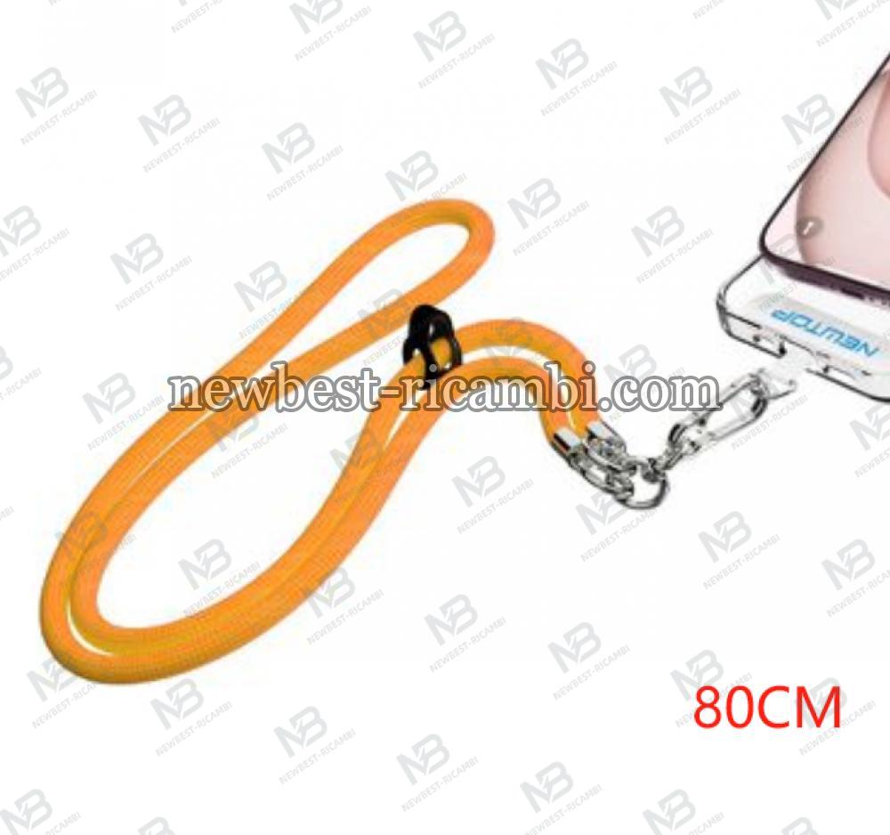 NEWTOP CV37  LACCETTO UNIVERSALE 80CM Arancione