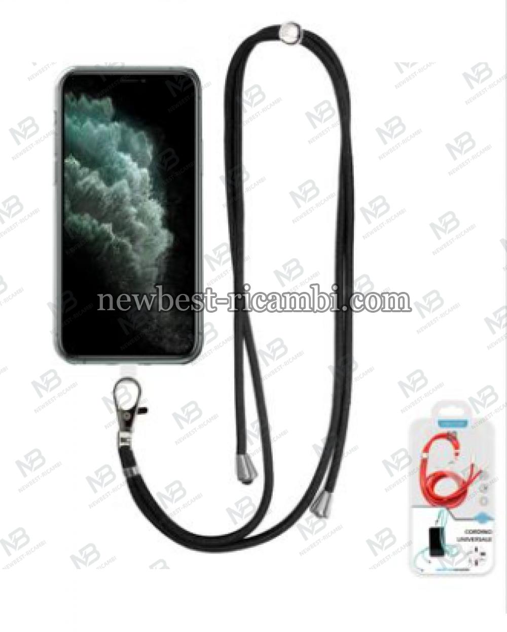 NEWTOP LACCETTO UNIVERSALE PER SMARTPHONE Nero