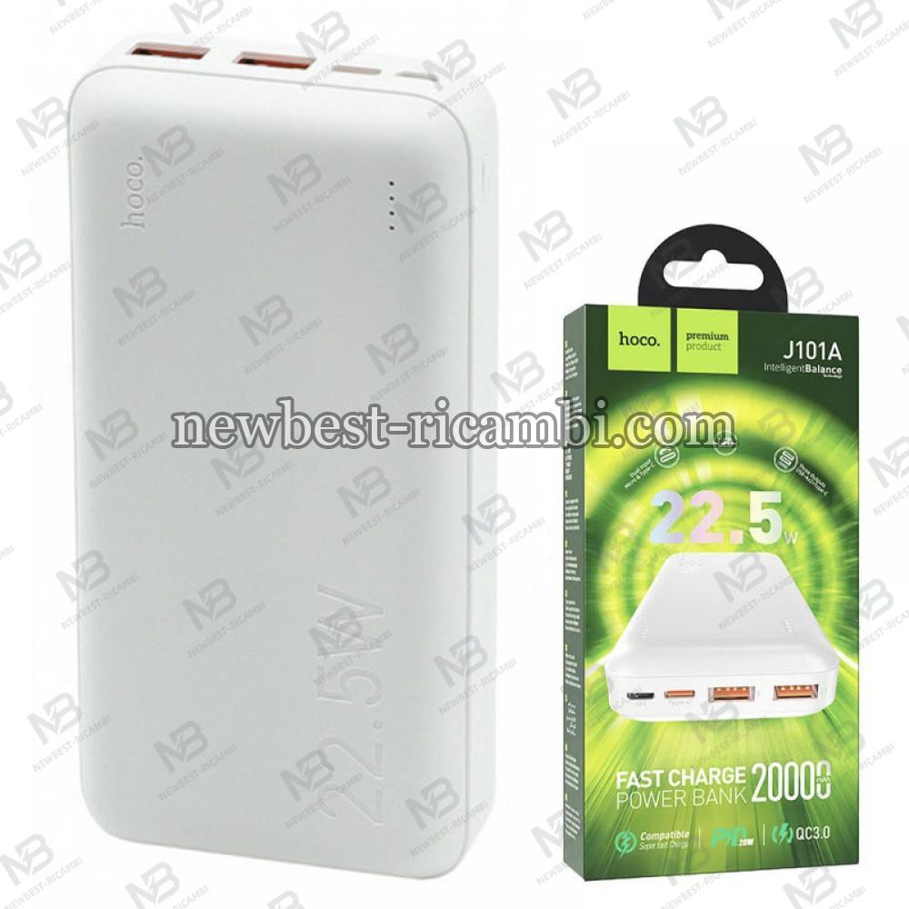 Powerbank Hoco J101A 20000mAh 22.5W QC + PD White in Blister