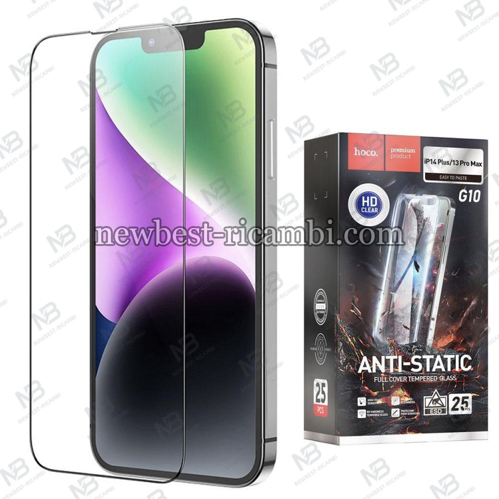Front Cover Clear Screen Protector Hoco for Apple iPhone 14 Plus / 13 Pro Max 25-Pack Black