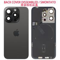 iPhone 15 Pro Back Cover + Wireless Charge Black Dissembled Grade A Original