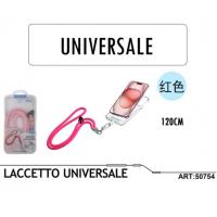 NEWTOP CV37  LACCETTO UNIVERSALE 120CM Rosso