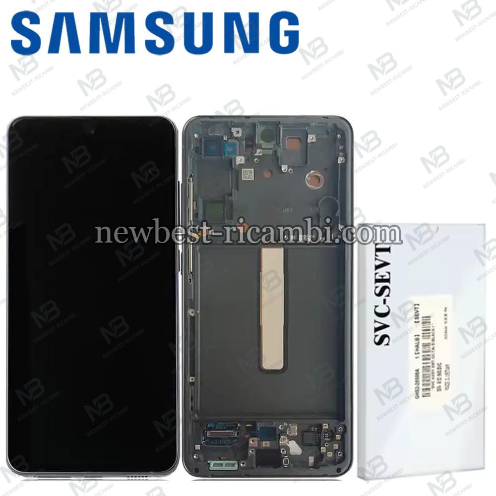 Samsung Galaxy S21 FE 5G G990 Touch+Lcd+Frame Grey Service Pack