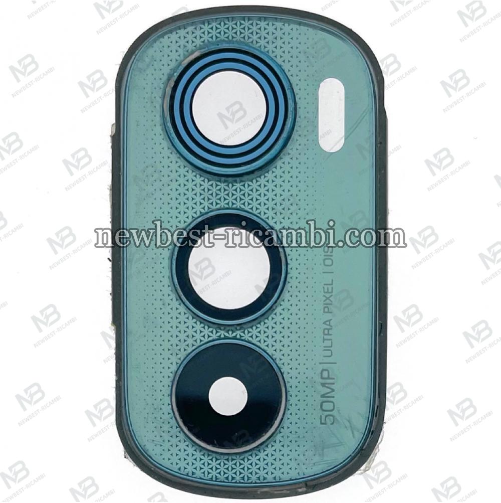 Motorola Edge 30 XT2203 Camera Glass + Frame Green
