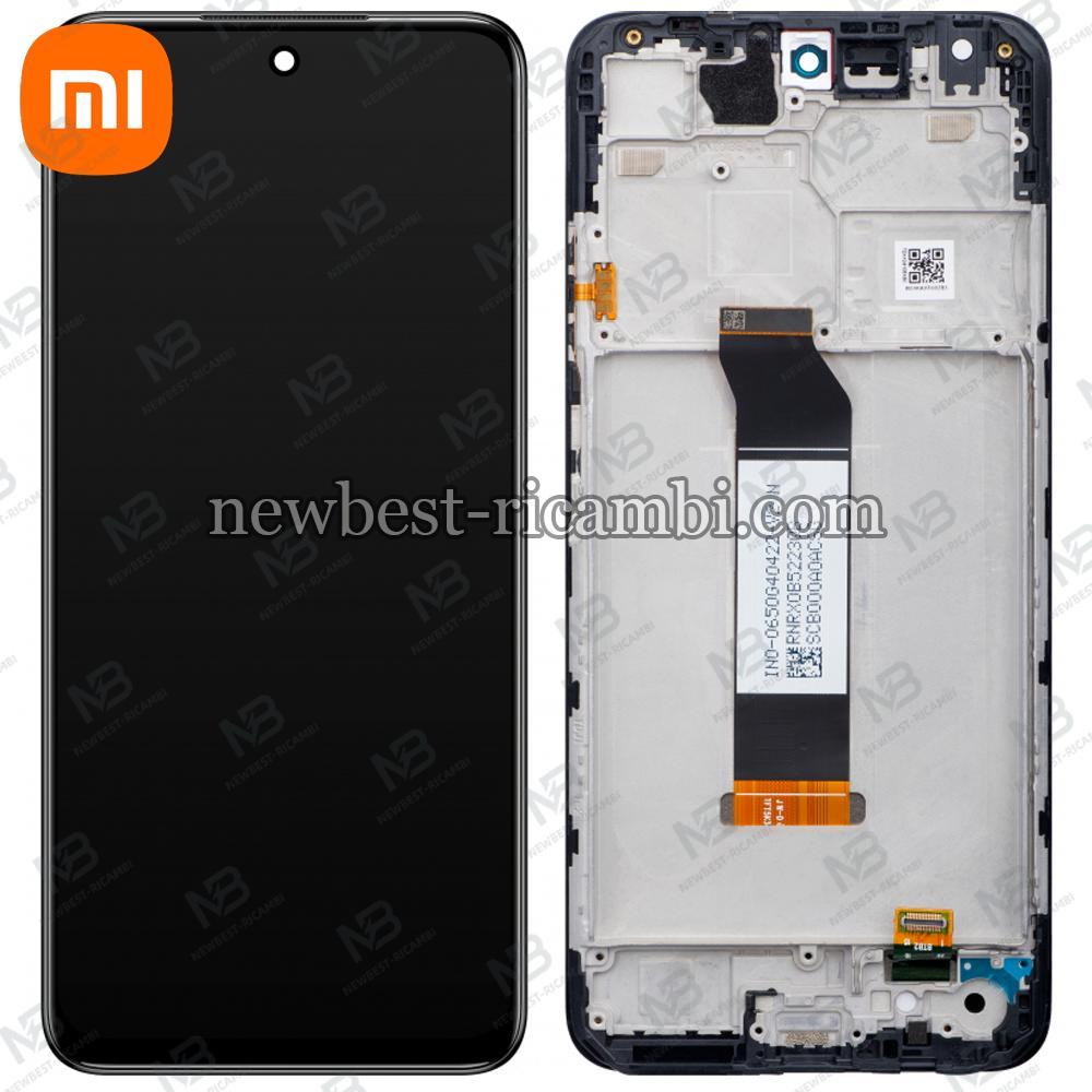 Xiaomi Redmi Note 10 5G Touch + Lcd + Frame Black Service Pack
