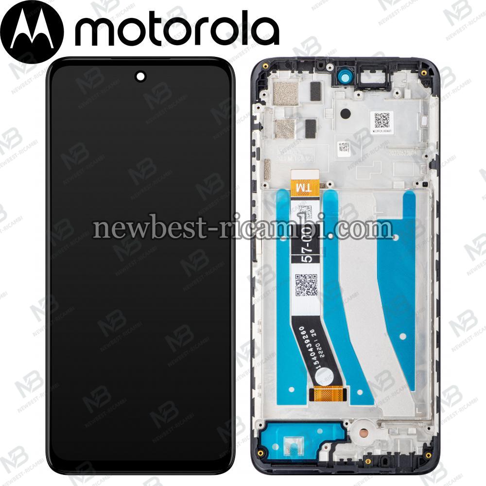 Motorola G32 Xt2235 Touch+Lcd+Frame Black Service Pack