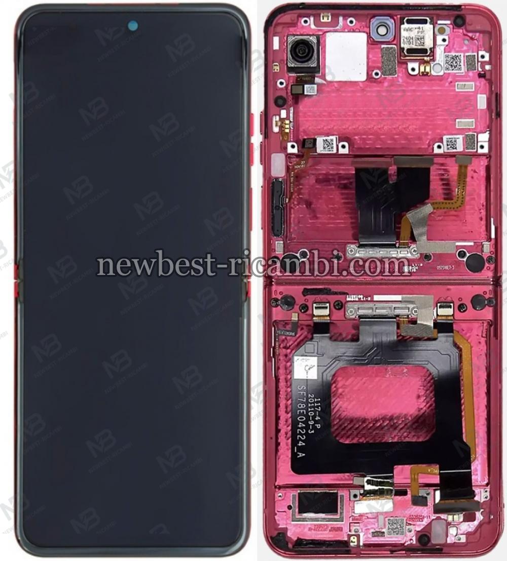 Motorola Moto Razr 50 Ultra Touch + Lcd + Frame Hot Pink Original
