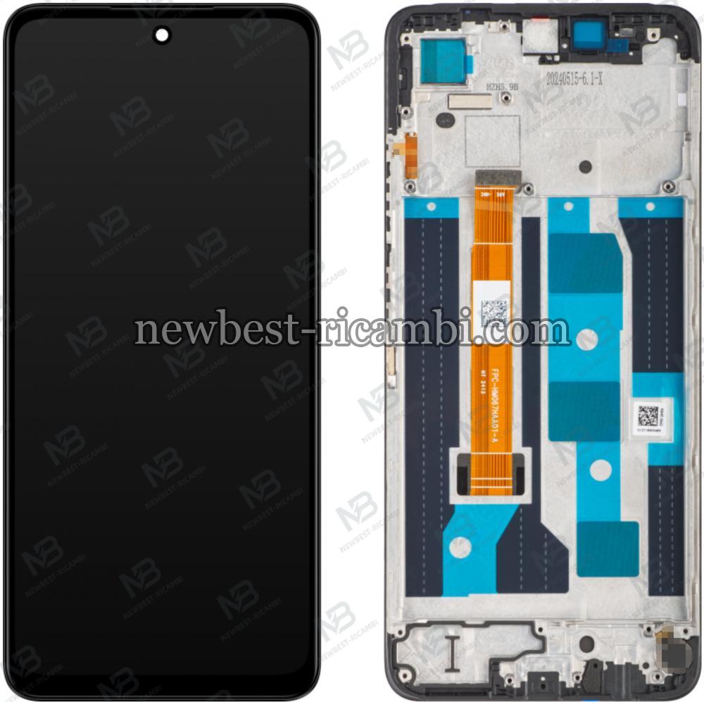 Realme C65 4G Touch + Lcd + Frame Black Original